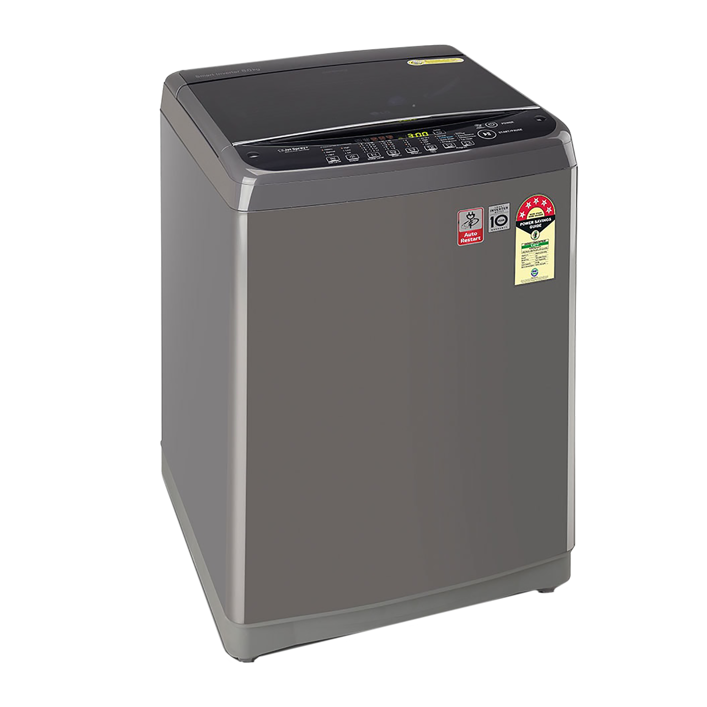 Buy LG 8 Kg 5 Star Inverter Fully Automatic Top Load Washing Machine ...